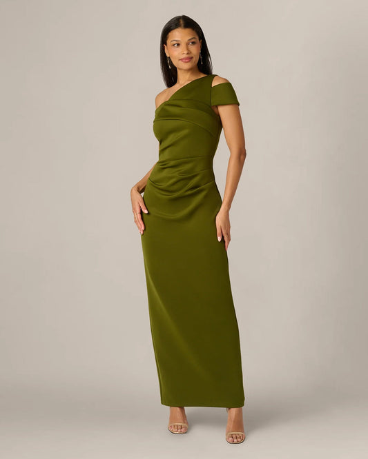 sheath maxi mother of the bride dress - image 2