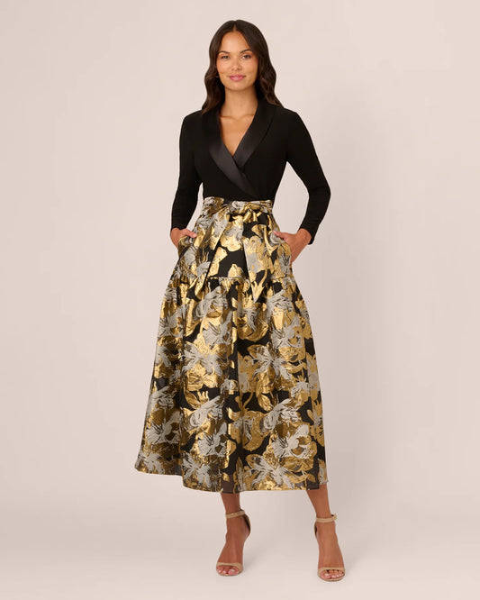 a-line maxi mother of the bride dress - image 2