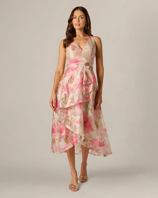 a-line midi mother of the bride dress - image 2