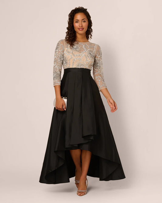 a-line maxi mother of the bride dress - image 2