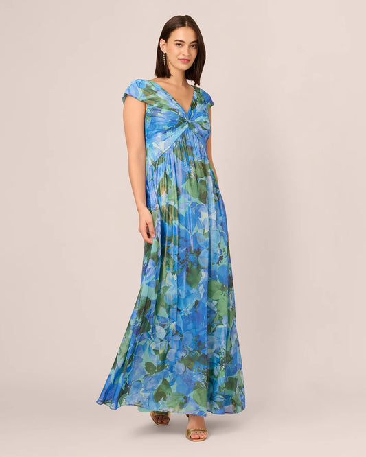a-line maxi mother of the bride dress - image 2