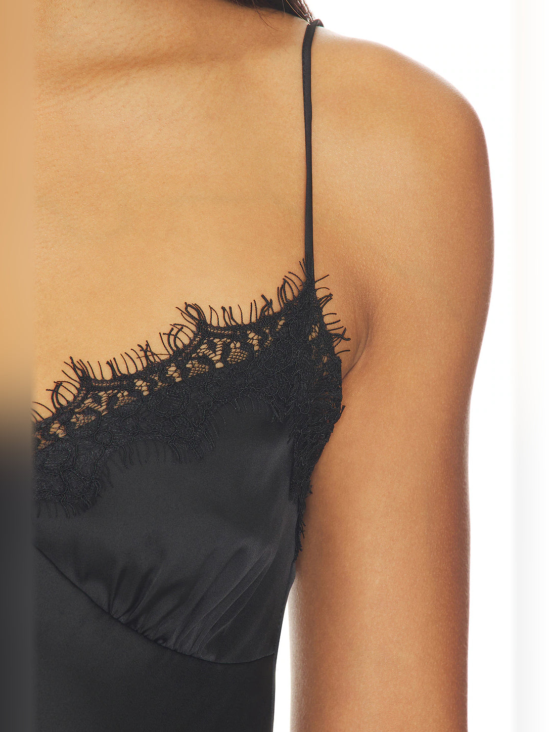 Black mini homecoming dress, alternate view showing the overall dress design