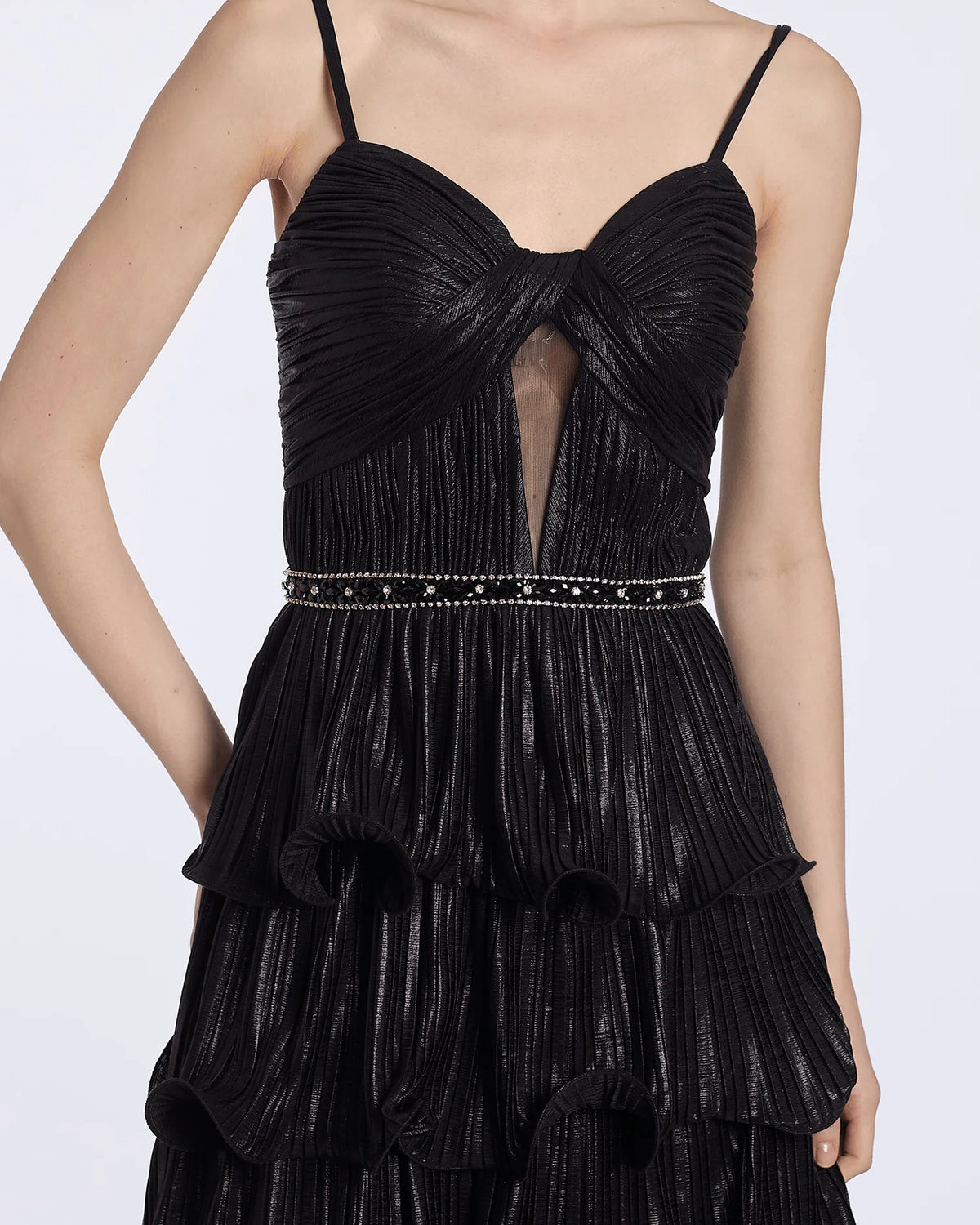 sweetheart a-line maxi prom dress - image 4