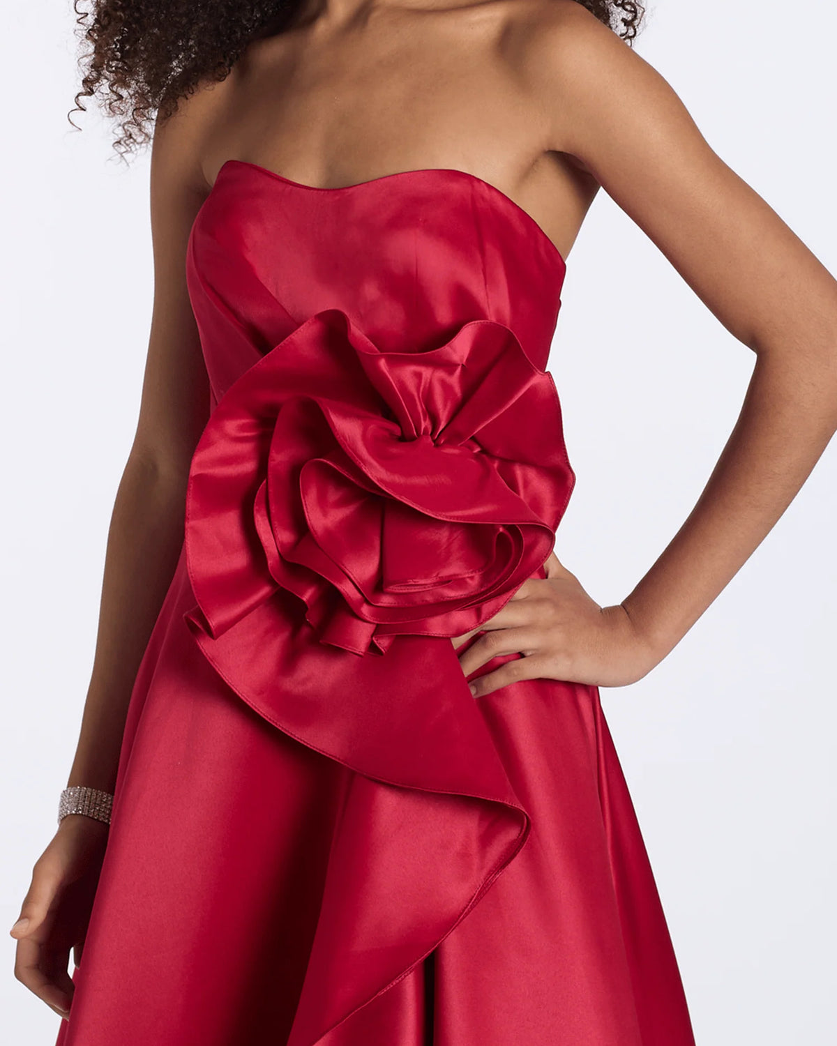 strapless ball-gown floor-length prom dress - image 4