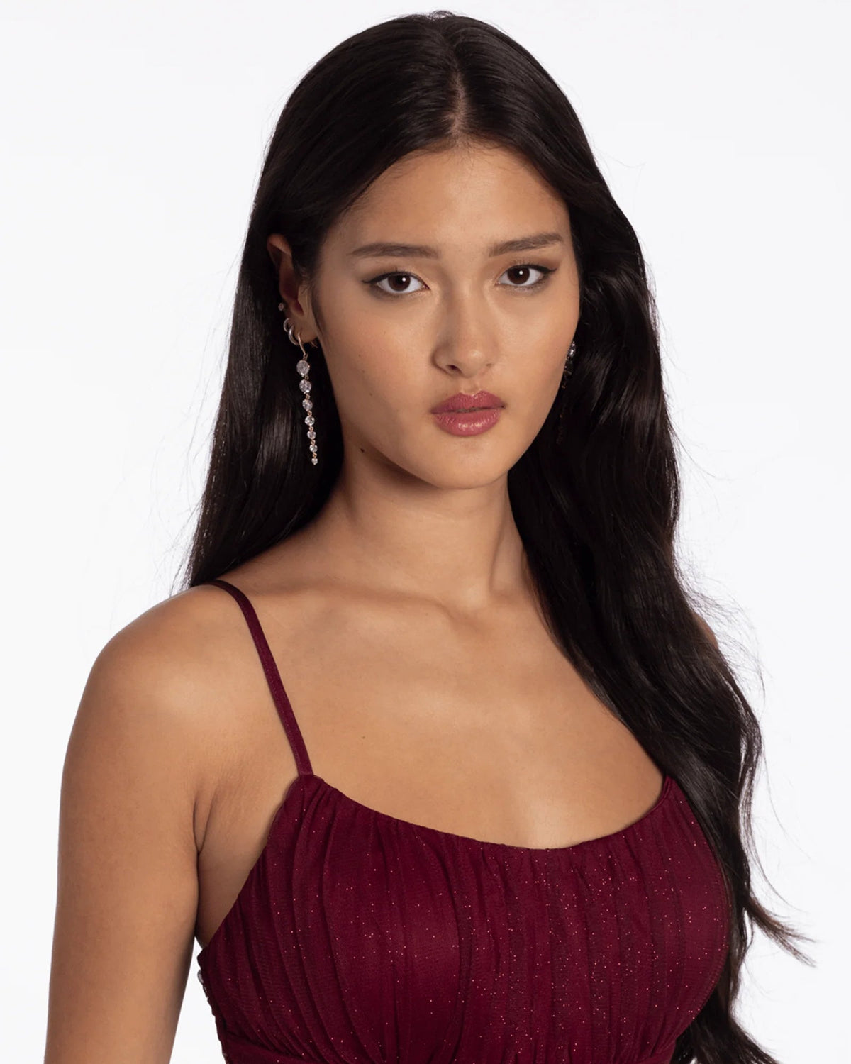 spaghetti strap a-line high-low homecoming dress - image 5