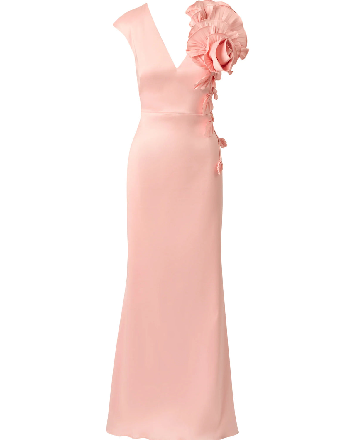 a-line maxi mother of the bride dress - image 8