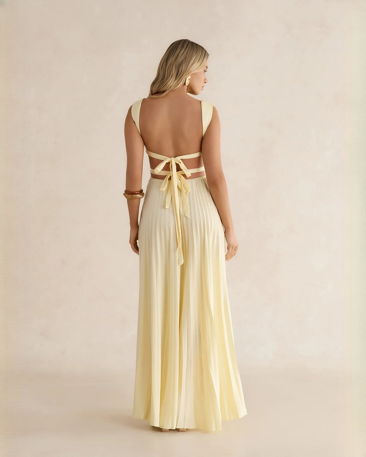 Timeless Formal Evening Sleeveless Chiffon A-Line Maxi Bridesmaid Dress
