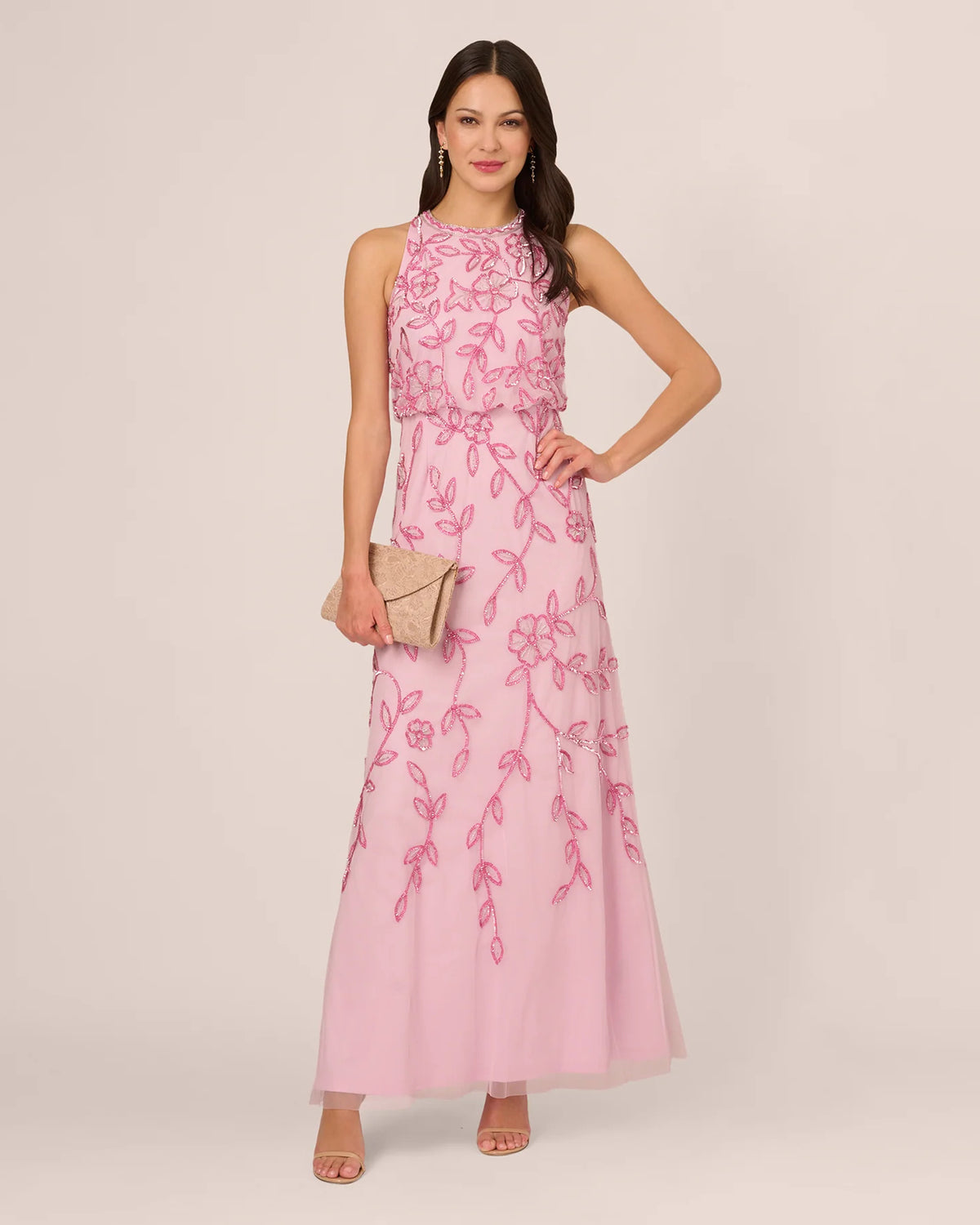 Sleeveless Mermaid Maxi Mother of the Bride Dress for Formal Reception