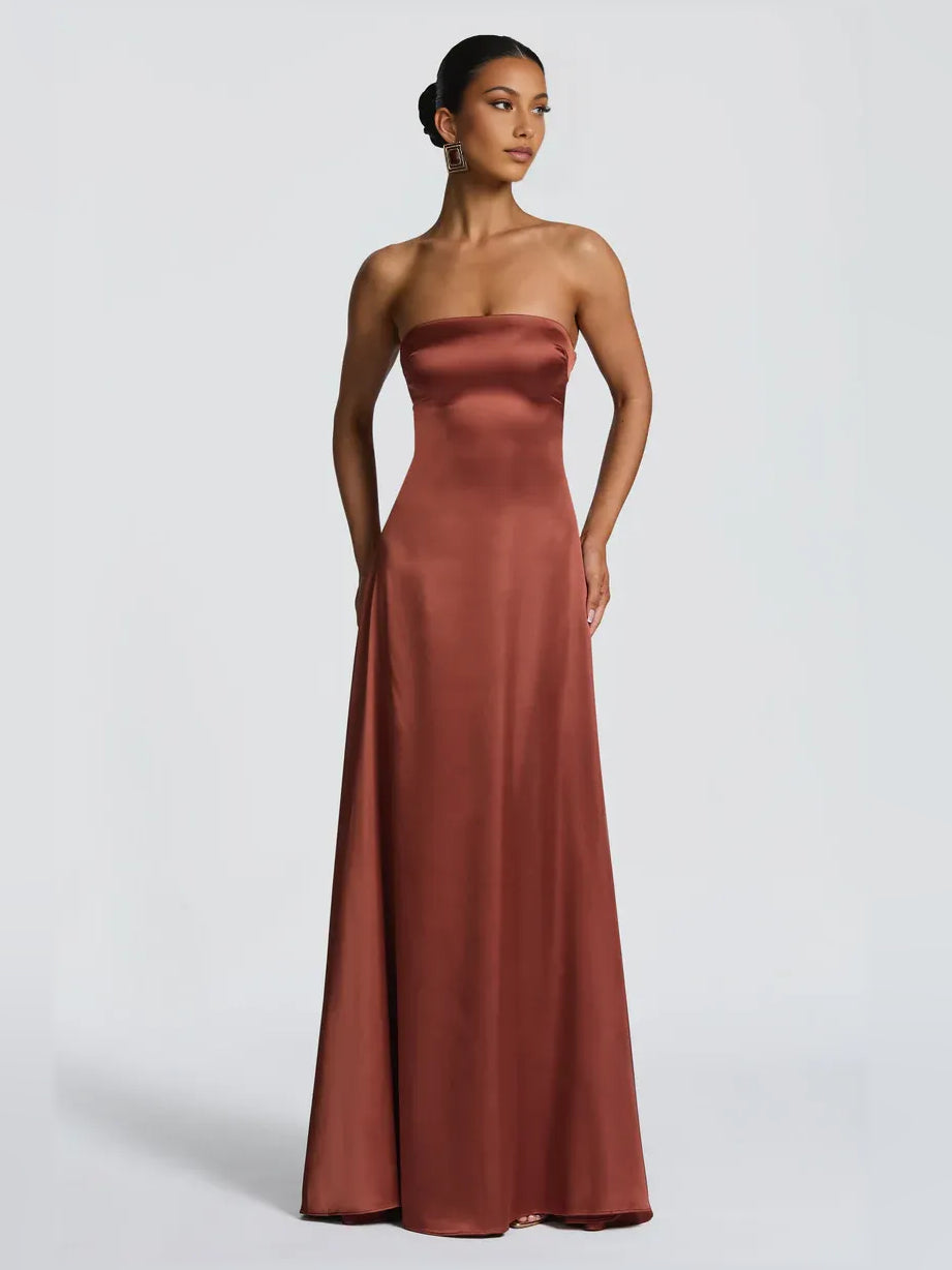 Sweetheart Corset A-Line Floor-Length Formal Dress