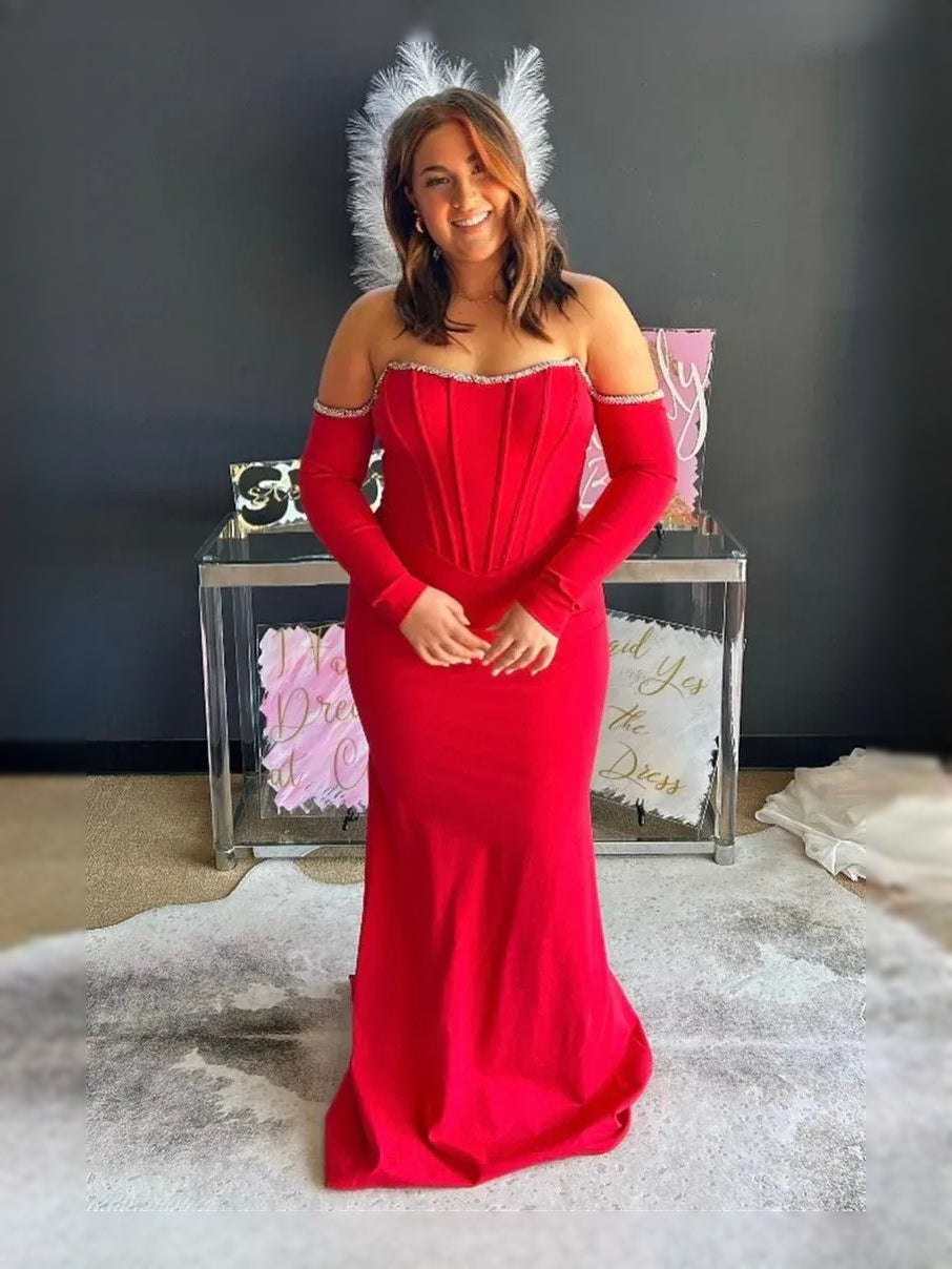 Draped Corset Backless Sweetheart Mermaid Maxi Satin Prom Dress for Black Tie Event