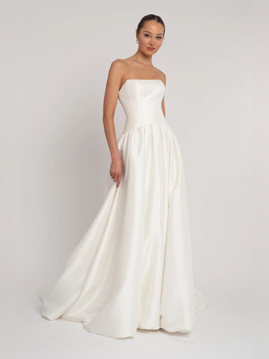 ball-gown high-low formal dress - image 1