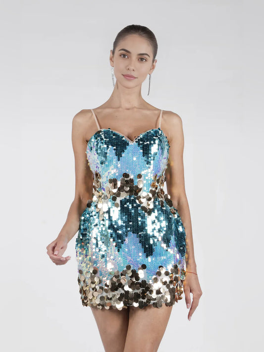 As Picture mini homecoming dress, alternate view showing the full-length silhouette