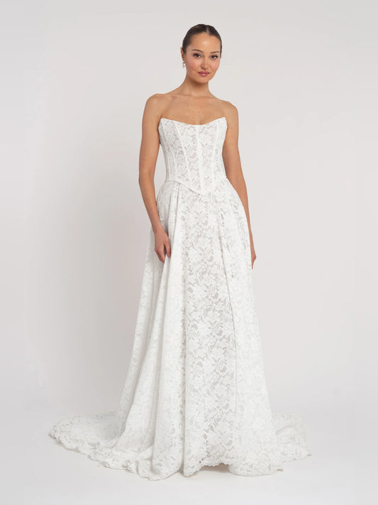 a-line floor-length formal dress - image 1