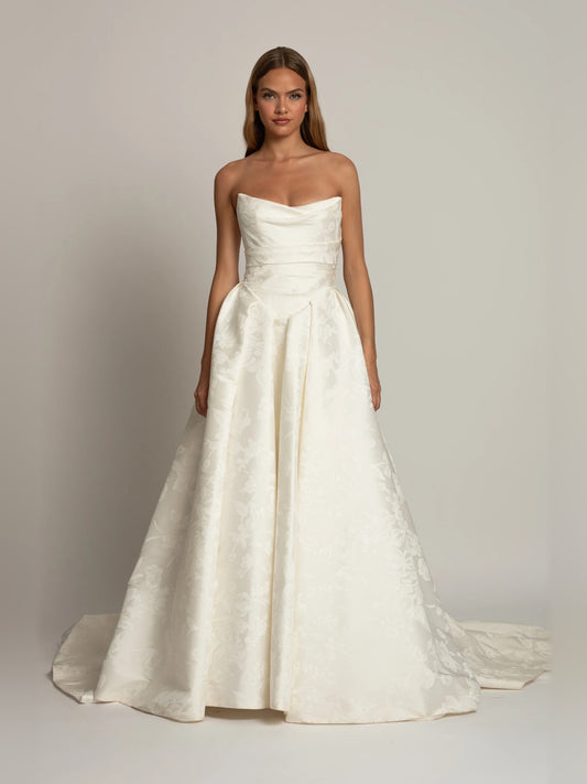 ball-gown floor-length formal dress - image 1