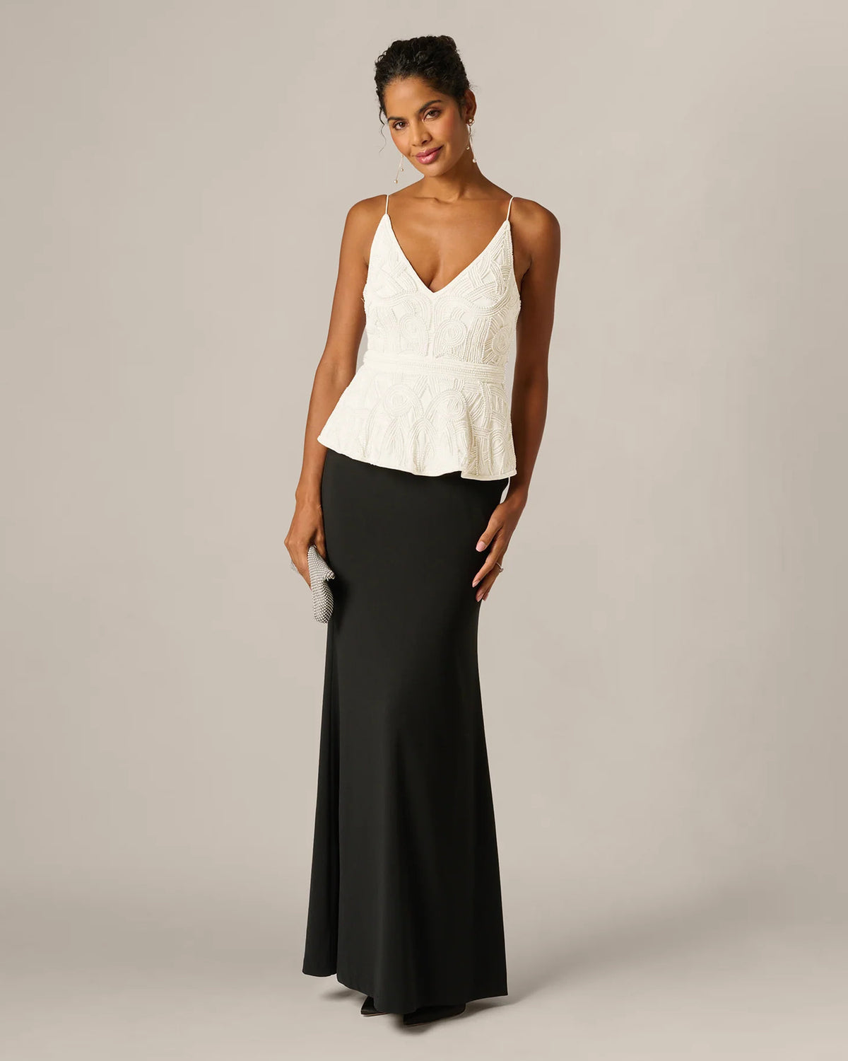 a-line maxi mother of the bride dress - image 1