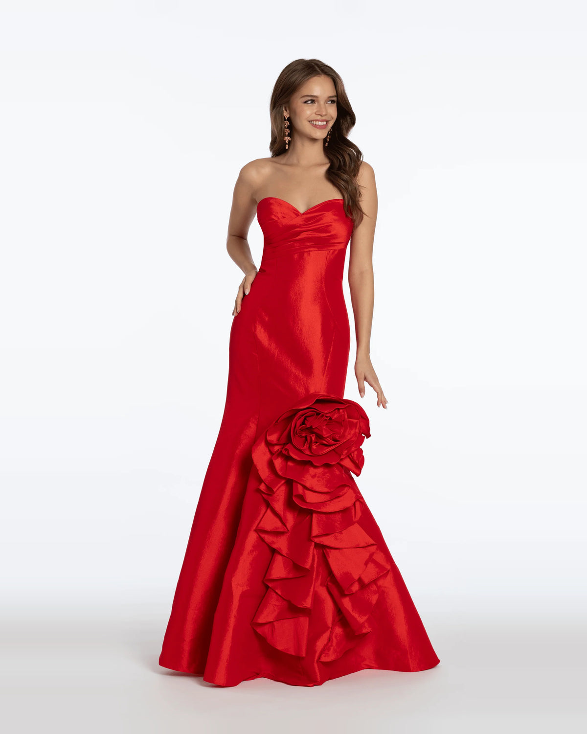 sweetheart mermaid maxi prom dress - image 1