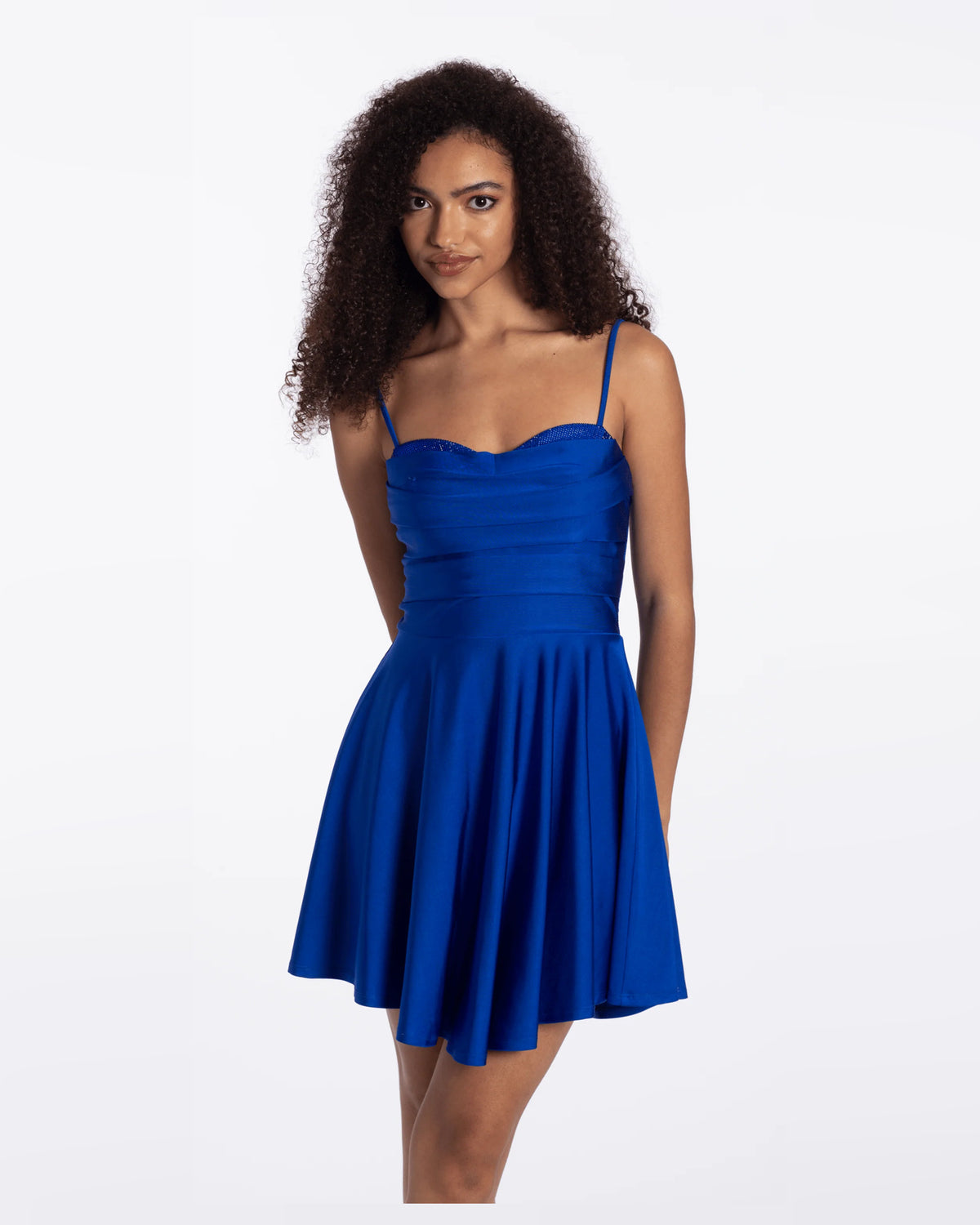 sweetheart a-line maxi homecoming dress - image 1