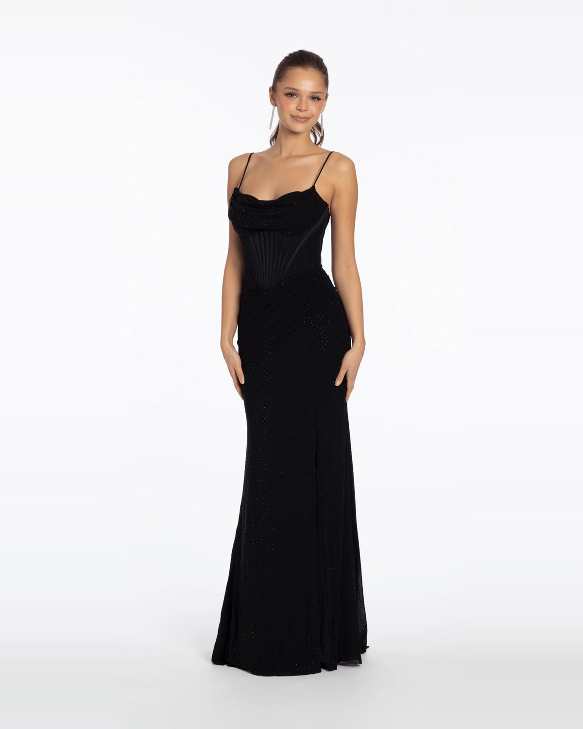 column maxi prom dress - image 1