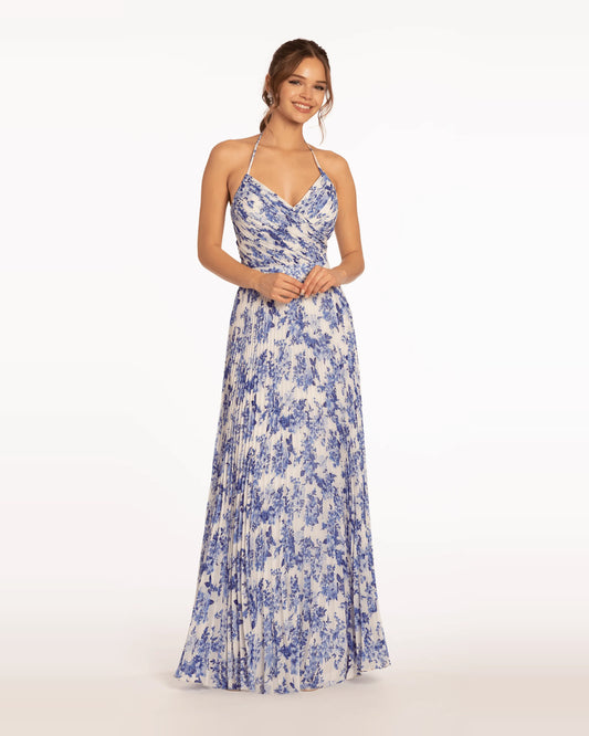 sweetheart a-line maxi prom dress - image 1