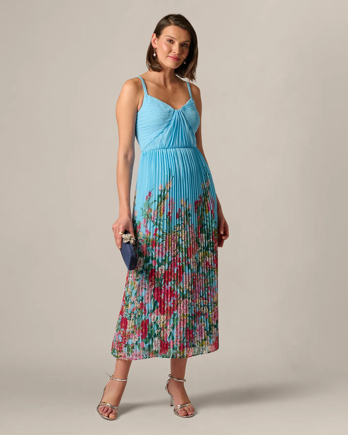 a-line midi mother of the bride dress - image 1