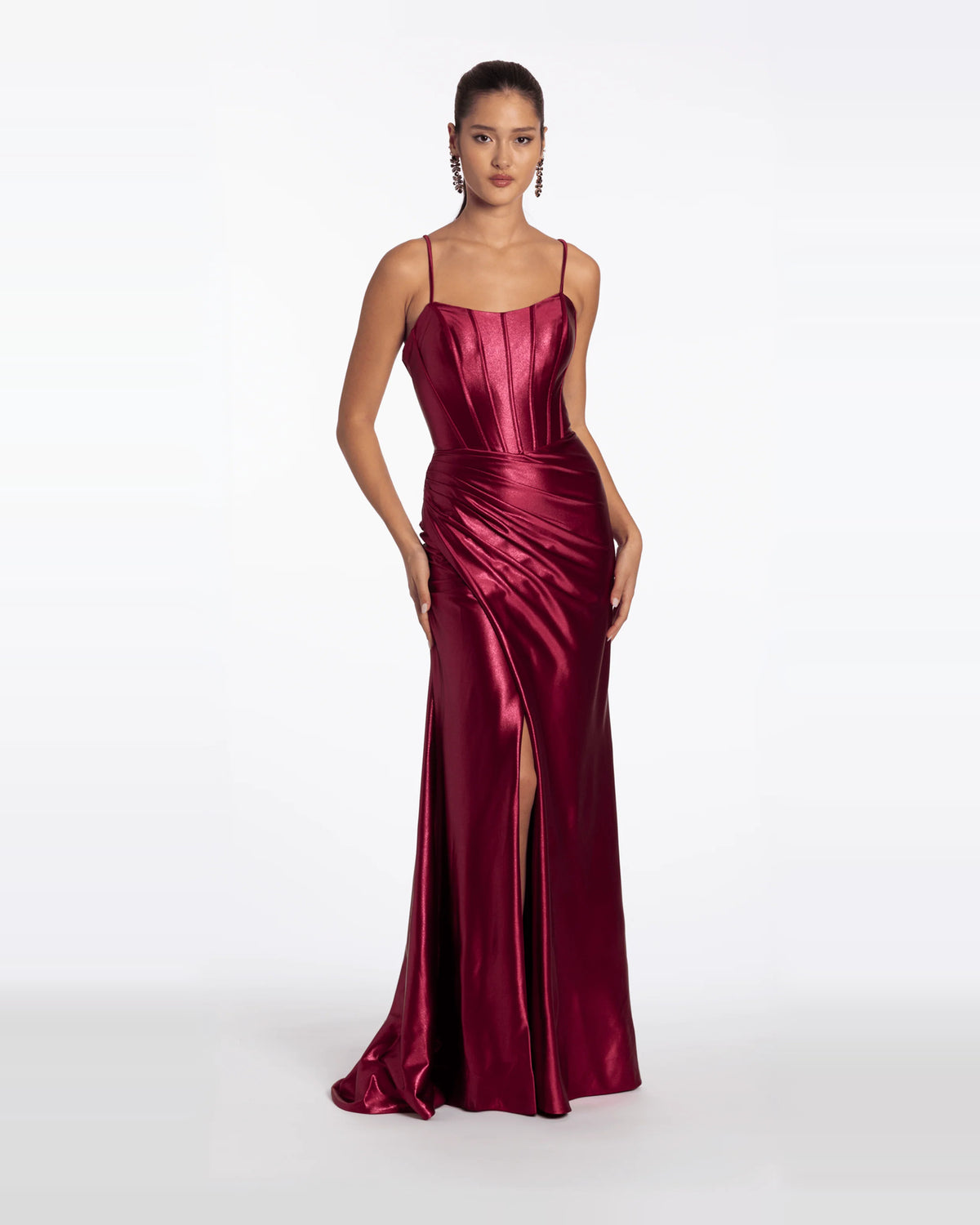 column maxi prom dress - image 1