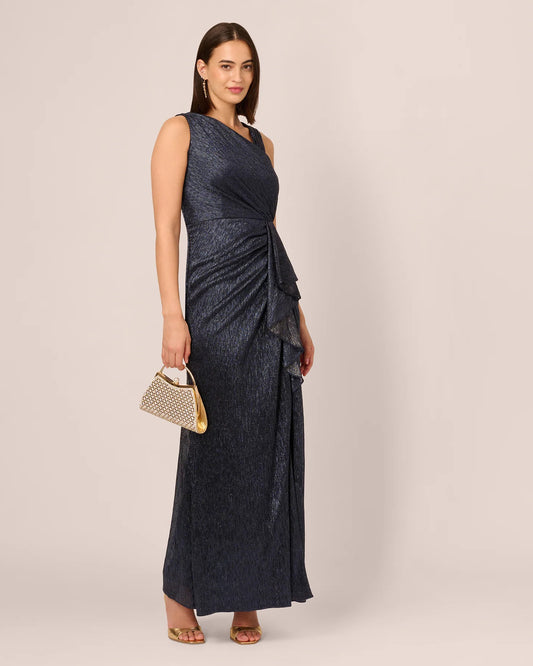 a-line maxi mother of the bride dress - image 1