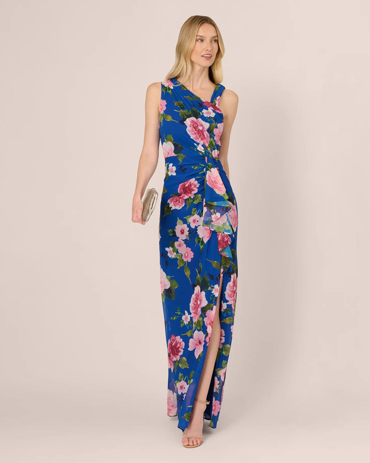 a-line maxi mother of the bride dress - image 1