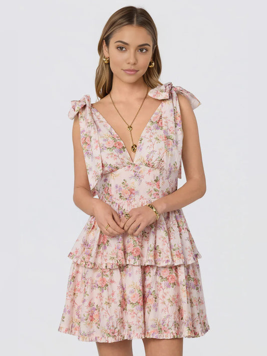 As Picture mini homecoming dress, alternate view showing the full-length silhouette