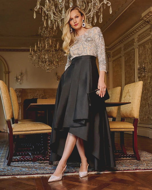 a-line maxi mother of the bride dress - image 1