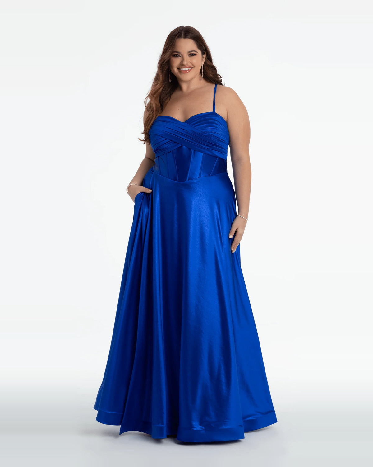 ball-gown floor-length prom dress - image 1