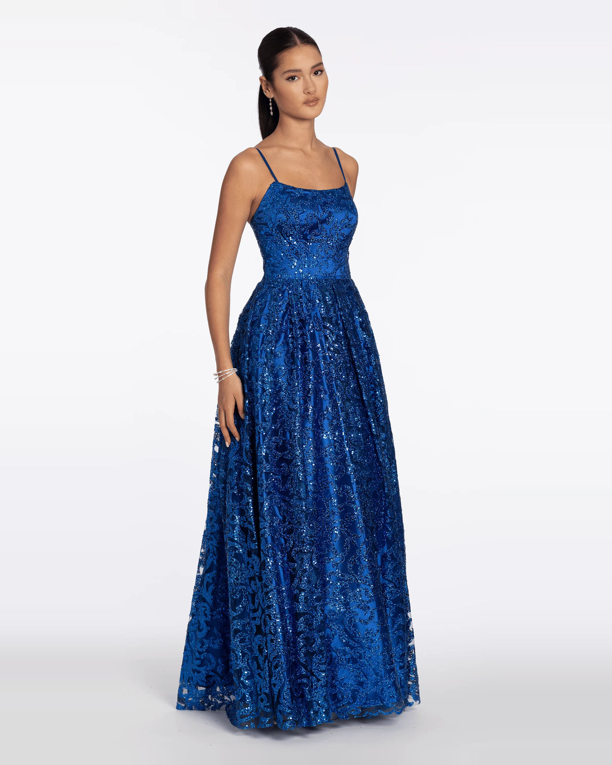 ball-gown maxi prom dress - image 1