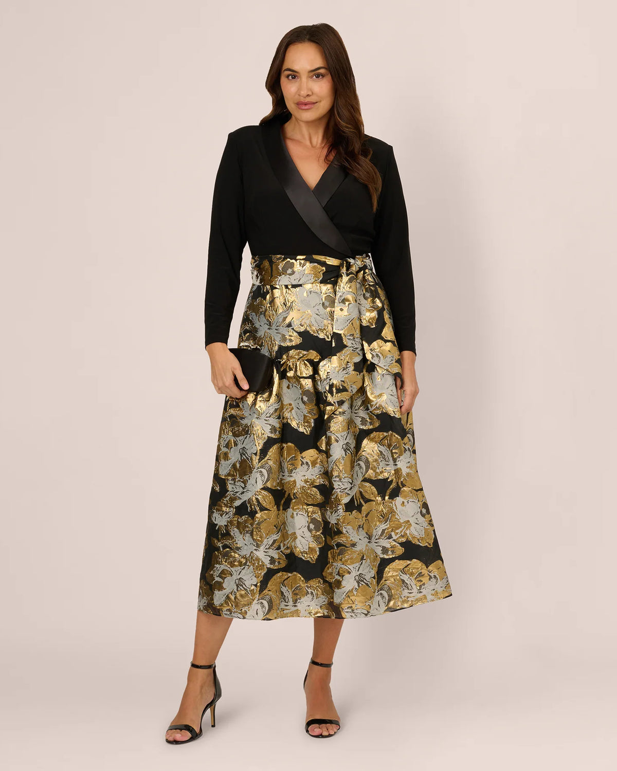 a-line maxi mother of the bride dress - image 1