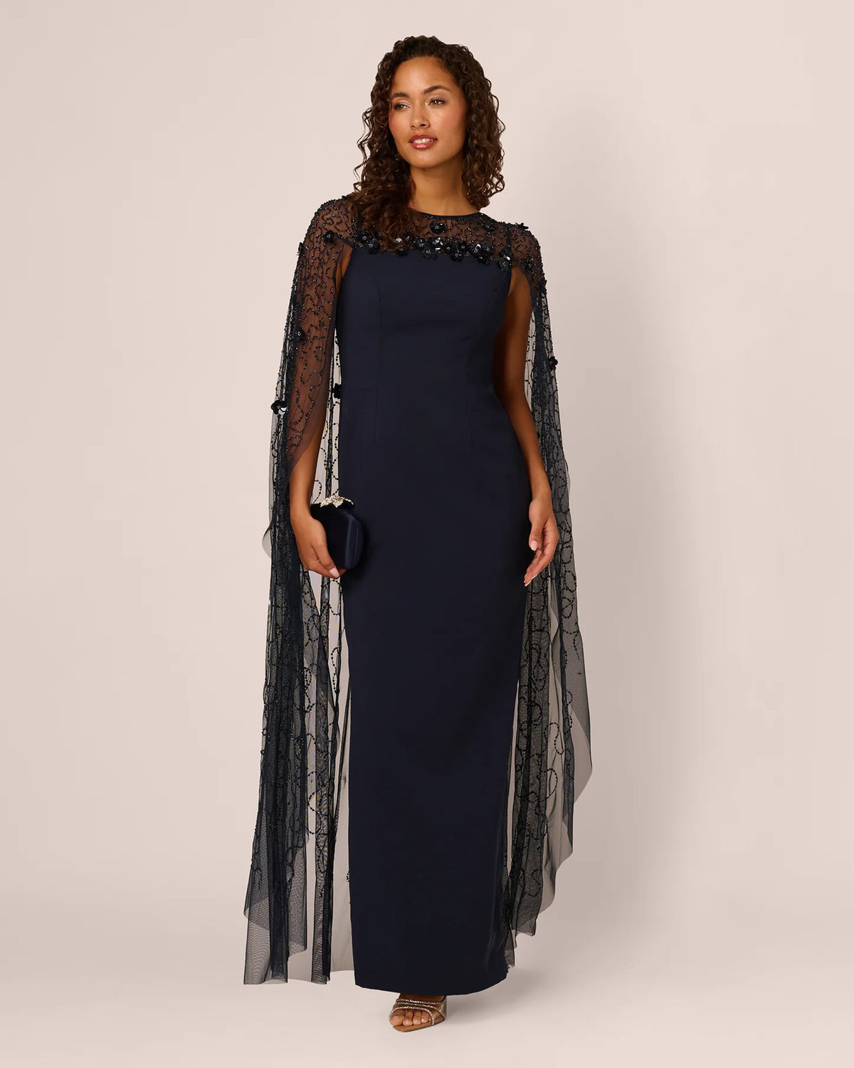 a-line maxi mother of the bride dress - image 1