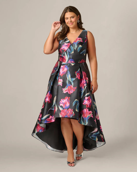 a-line maxi mother of the bride dress - image 1