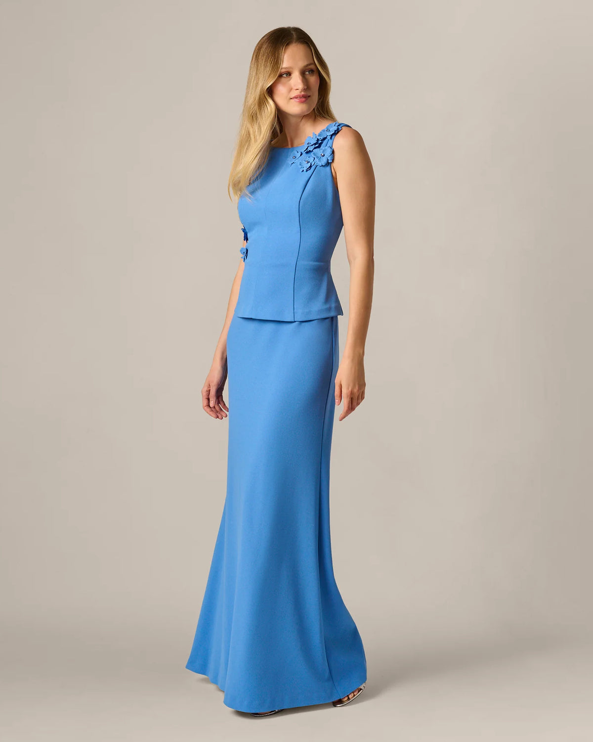 mermaid maxi mother of the bride dress - image 2