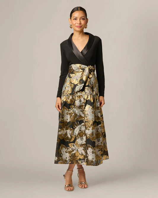 a-line maxi mother of the bride dress - image 2