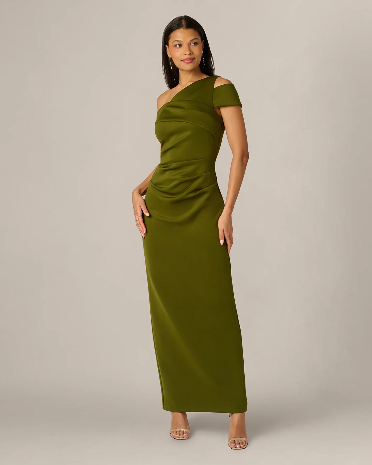sheath maxi mother of the bride dress - image 2
