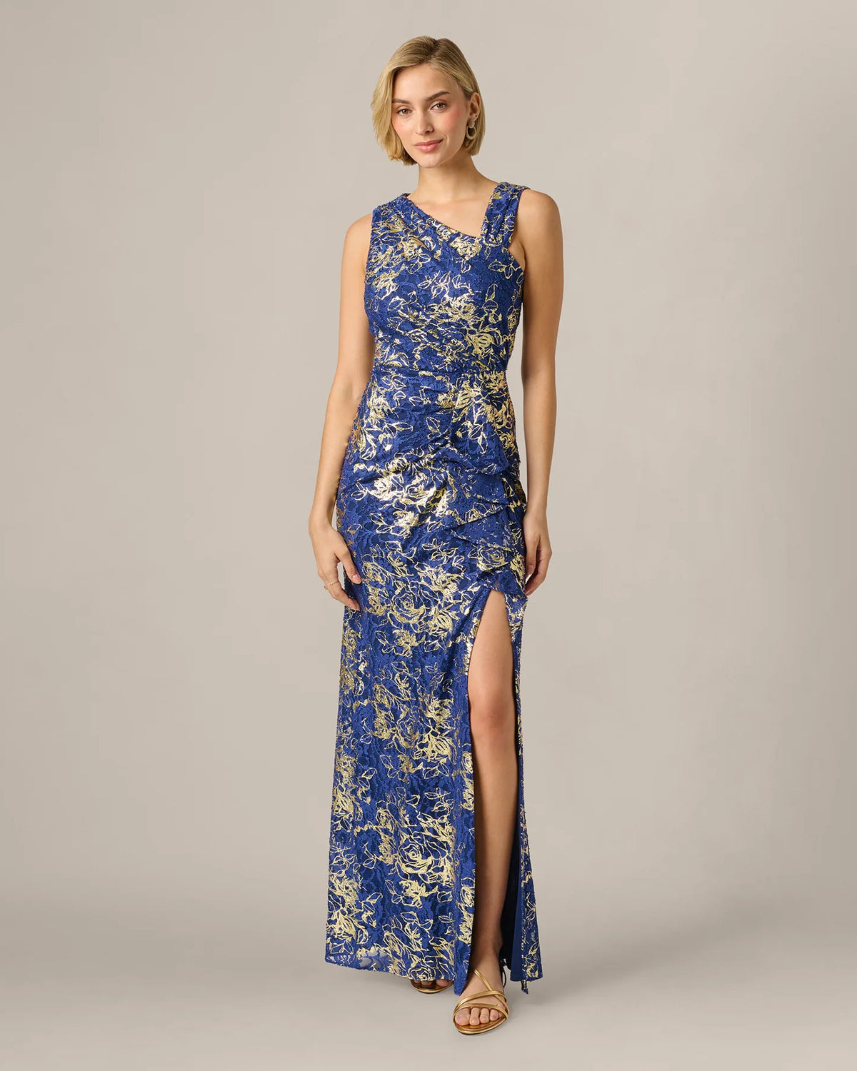 a-line maxi mother of the bride dress - image 2