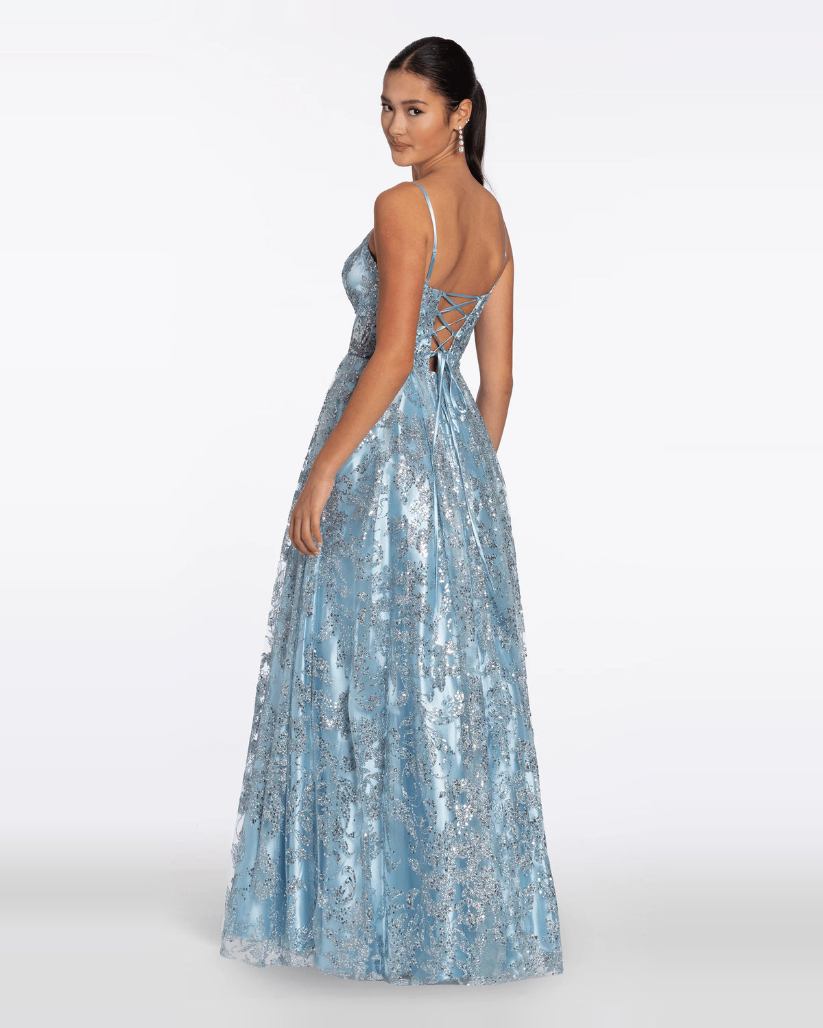 sweetheart ball-gown maxi prom dress - image 2