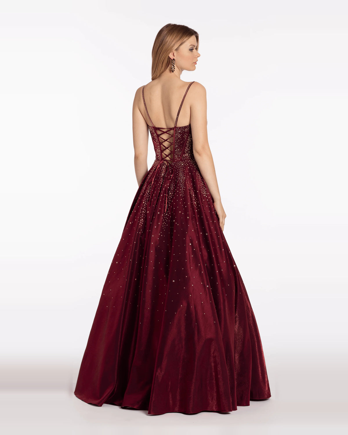 sweetheart ball-gown floor-length prom dress - image 2
