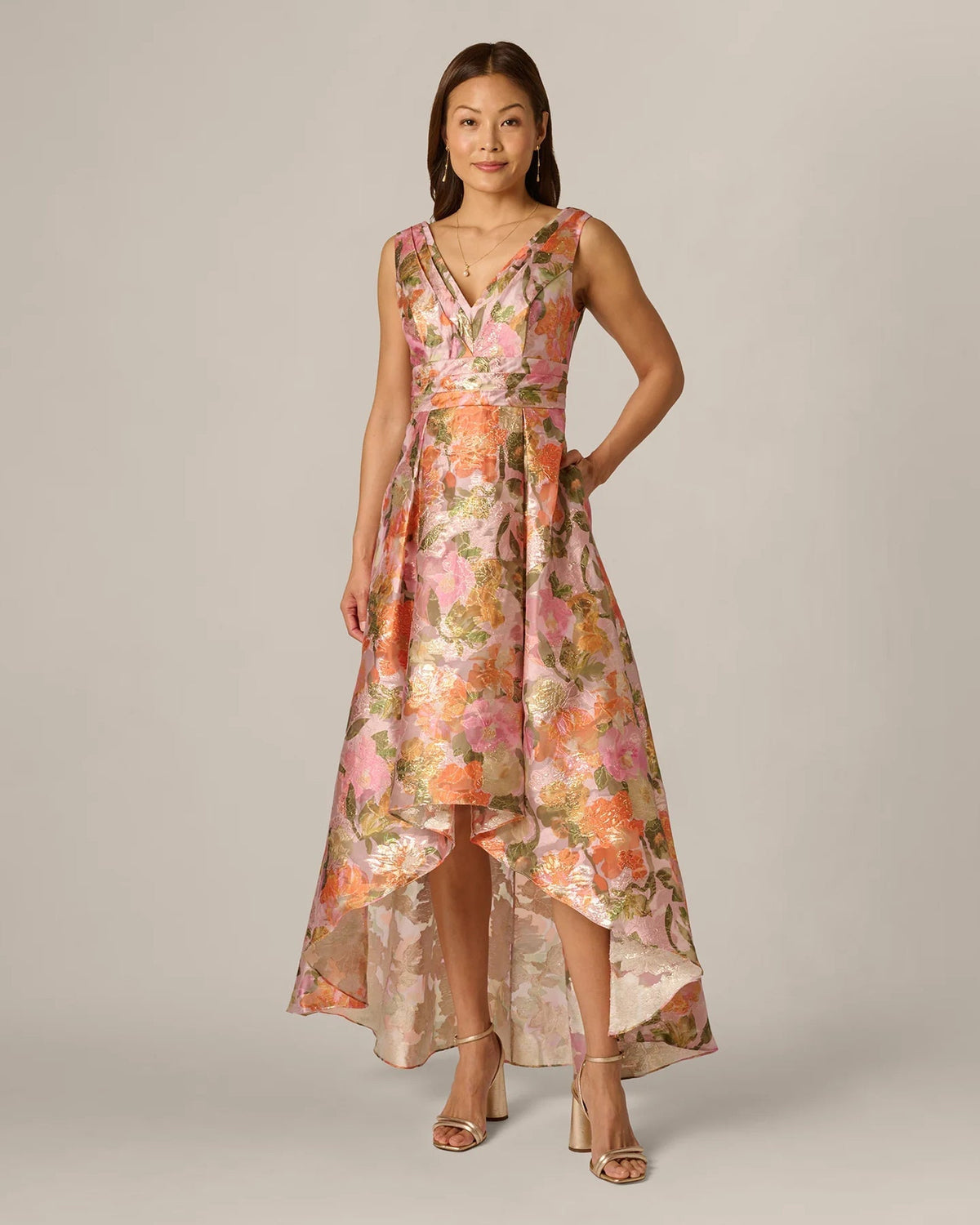 a-line maxi mother of the bride dress - image 2