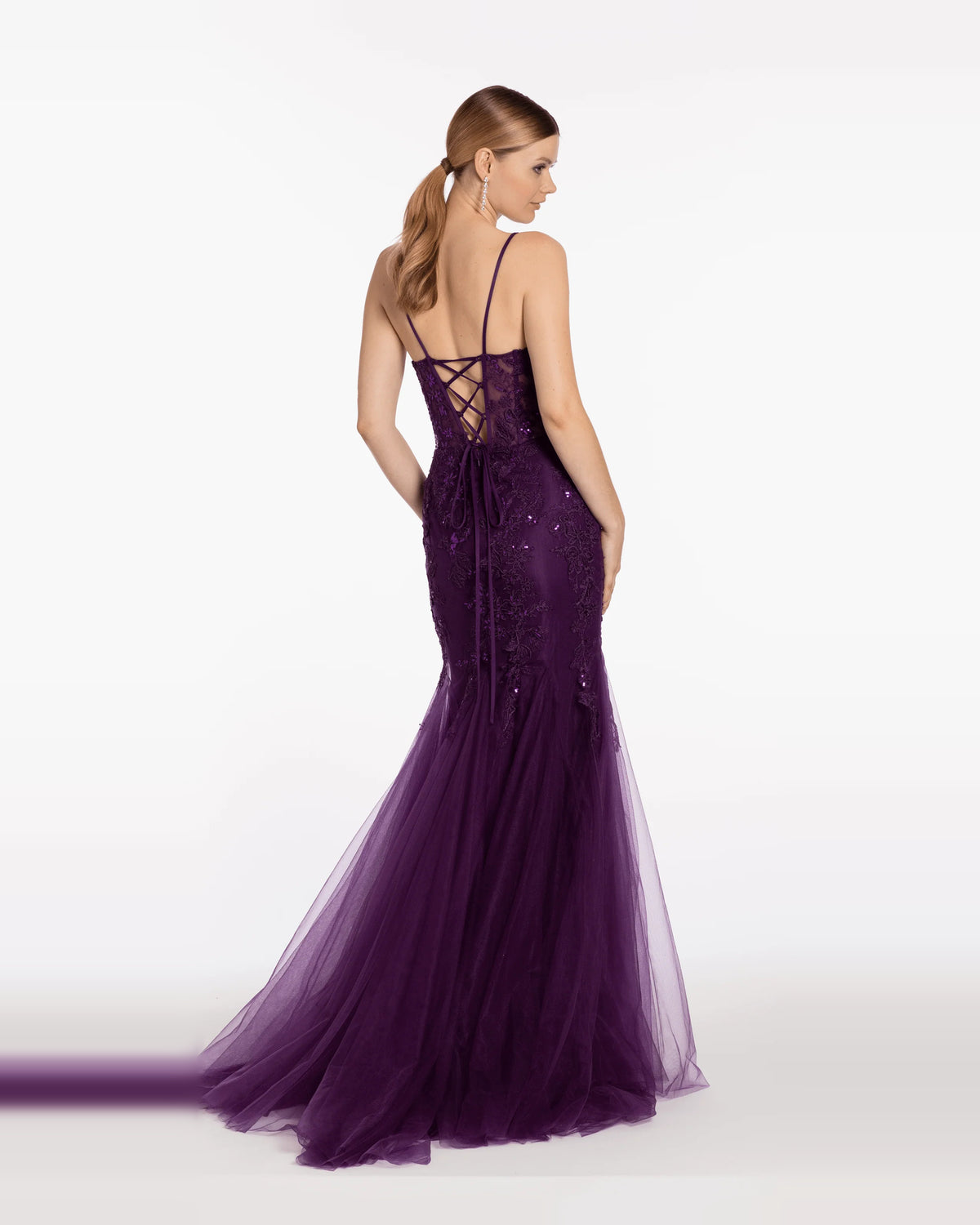sweetheart mermaid maxi prom dress - image 2
