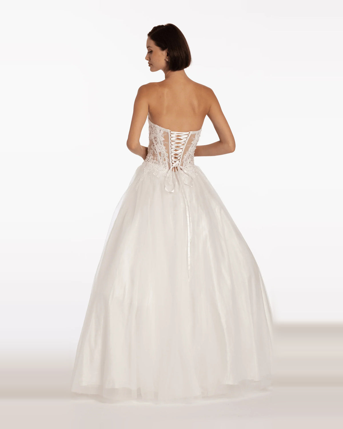 sweetheart ball-gown floor-length prom dress - image 2