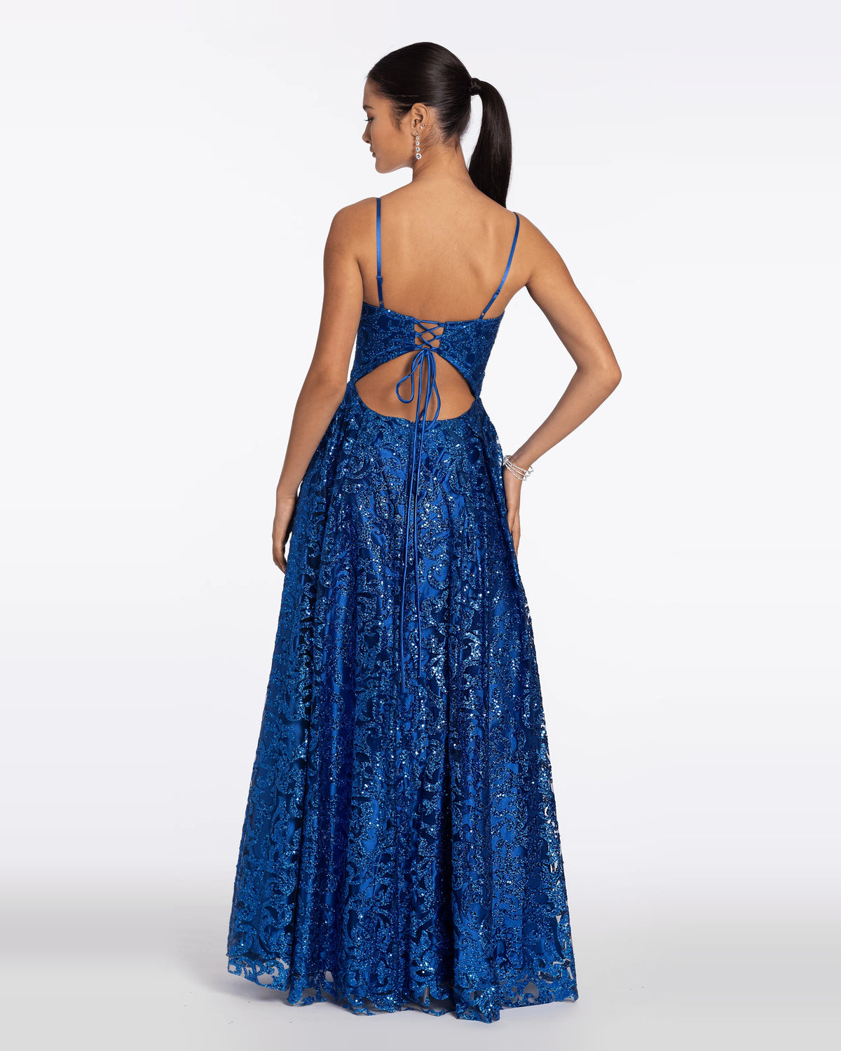 ball-gown maxi prom dress - image 2