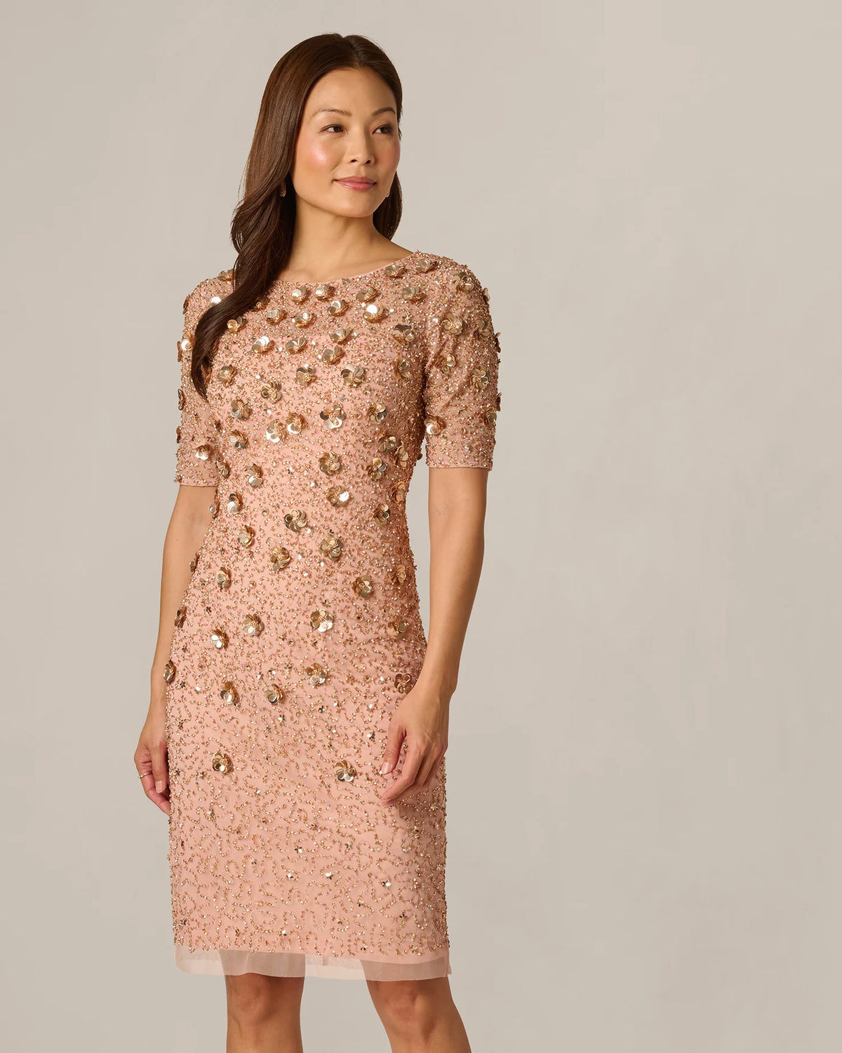 a-line maxi mother of the bride dress - image 2