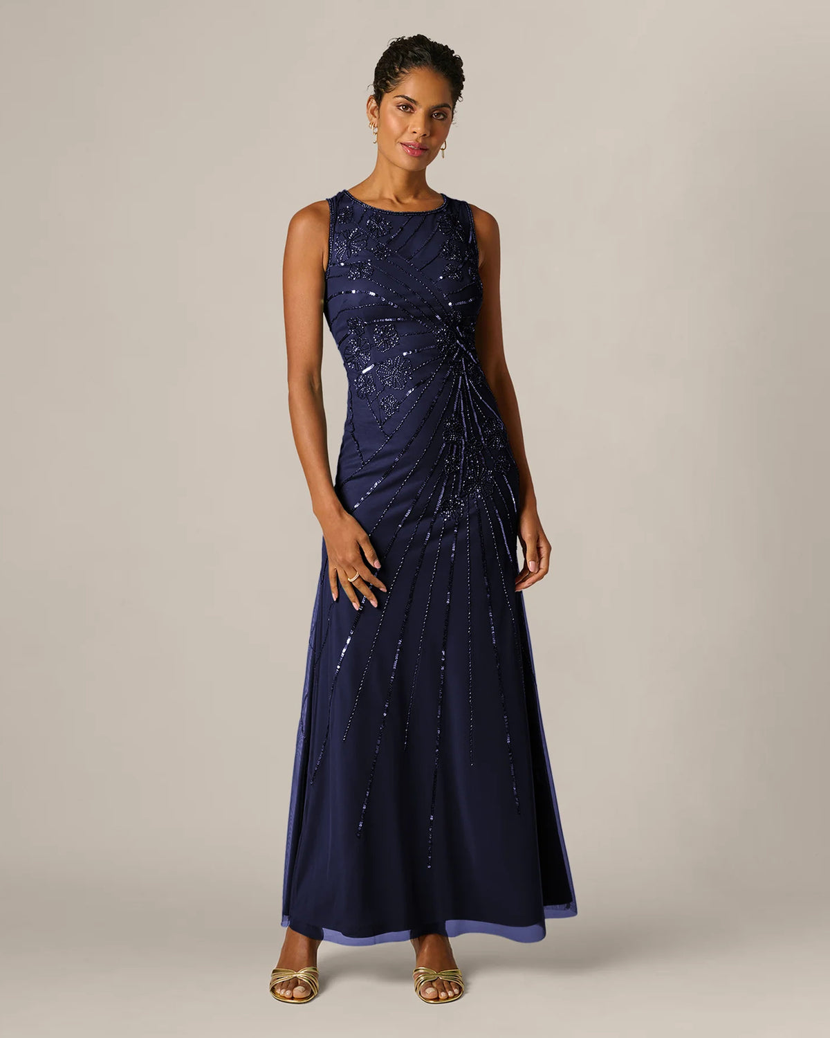 mermaid maxi mother of the bride dress - image 2