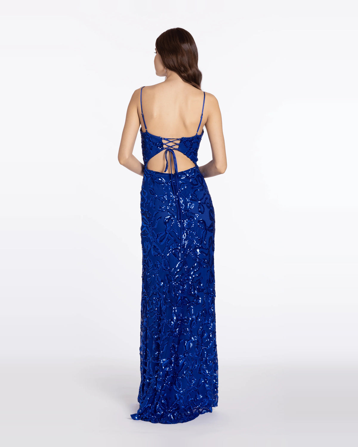 column maxi prom dress - image 2