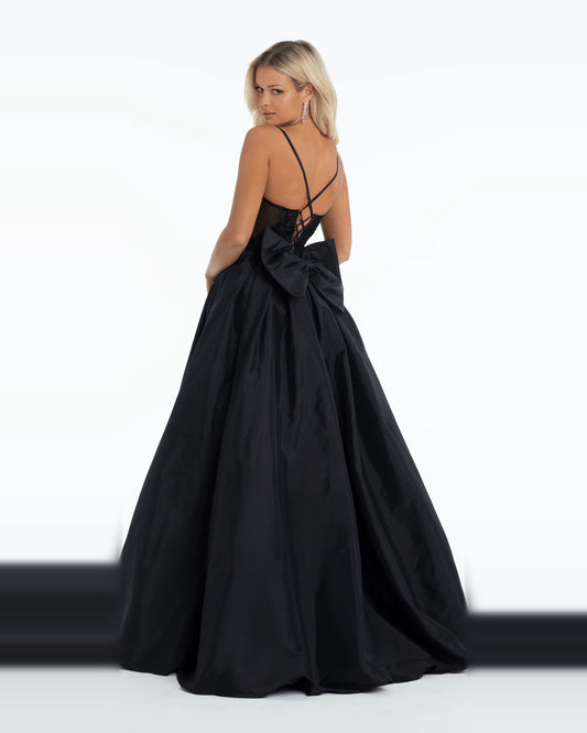 sweetheart ball-gown floor-length prom dress - image 2