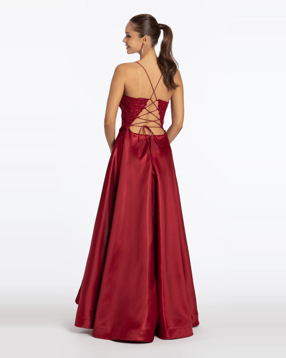 ball-gown maxi prom dress - image 2
