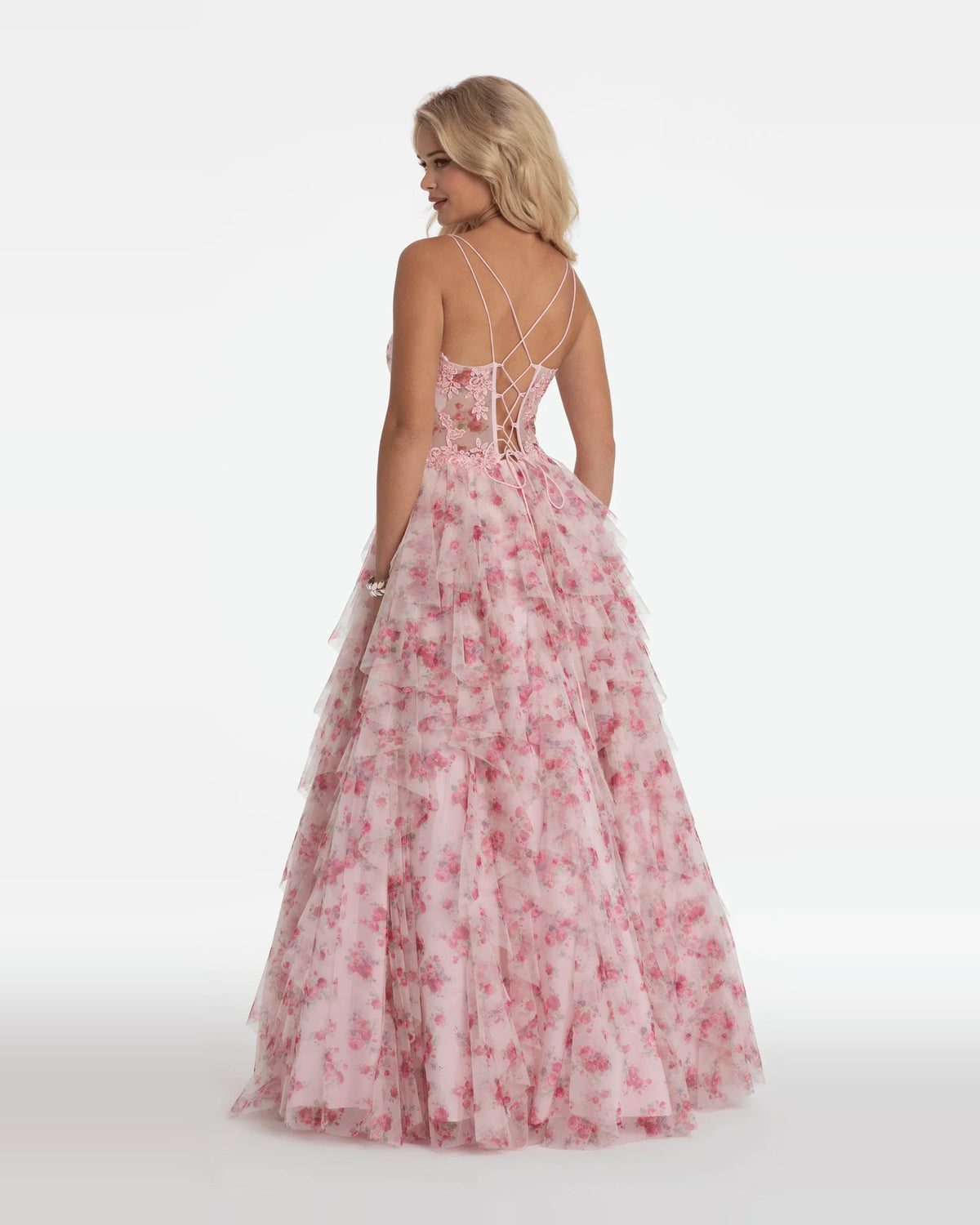 sweetheart ball-gown floor-length prom dress - image 2